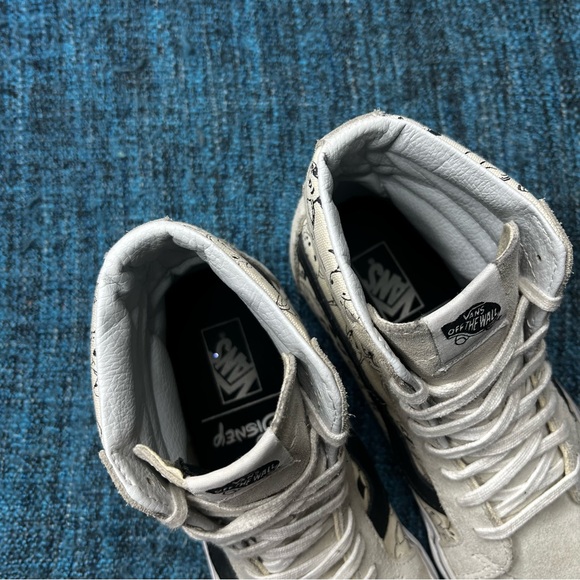 RARE Vans x Disney Ski Hi 101 Dalmations Sneakers Limited Edition Cream Black - Picture 5 of 9